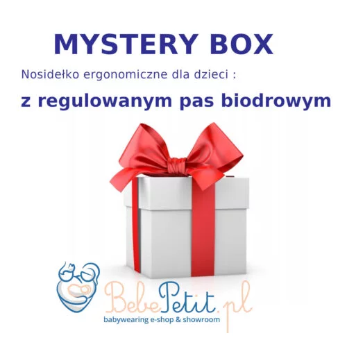 MYSTERY BOX - pudełko z niespodziewanym produktem - Nosidełko z regulowanym pasem biodrowym